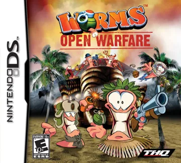 Worms - Open Warfare (USA) box cover front